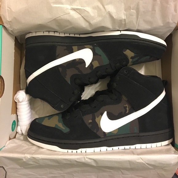❌SOLD❌ Nike SB Dunk High Iguana Camo 9.5 RARE 🔥 - Picture 6 of 6